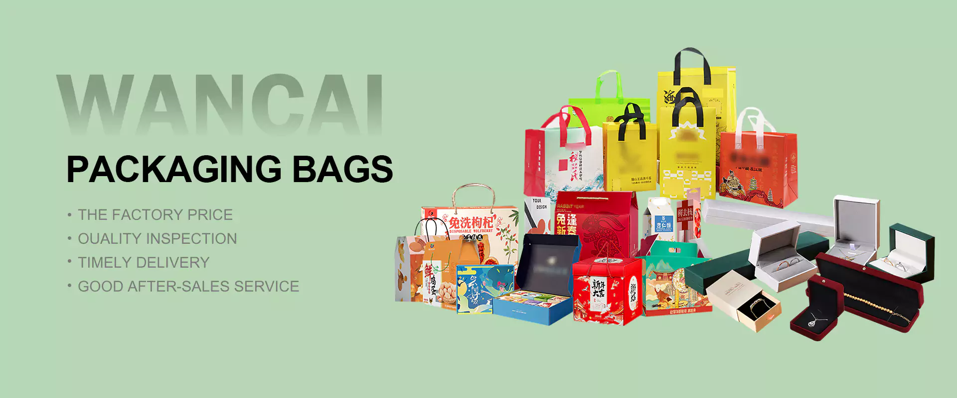 China bedrukte verpakkingstassen