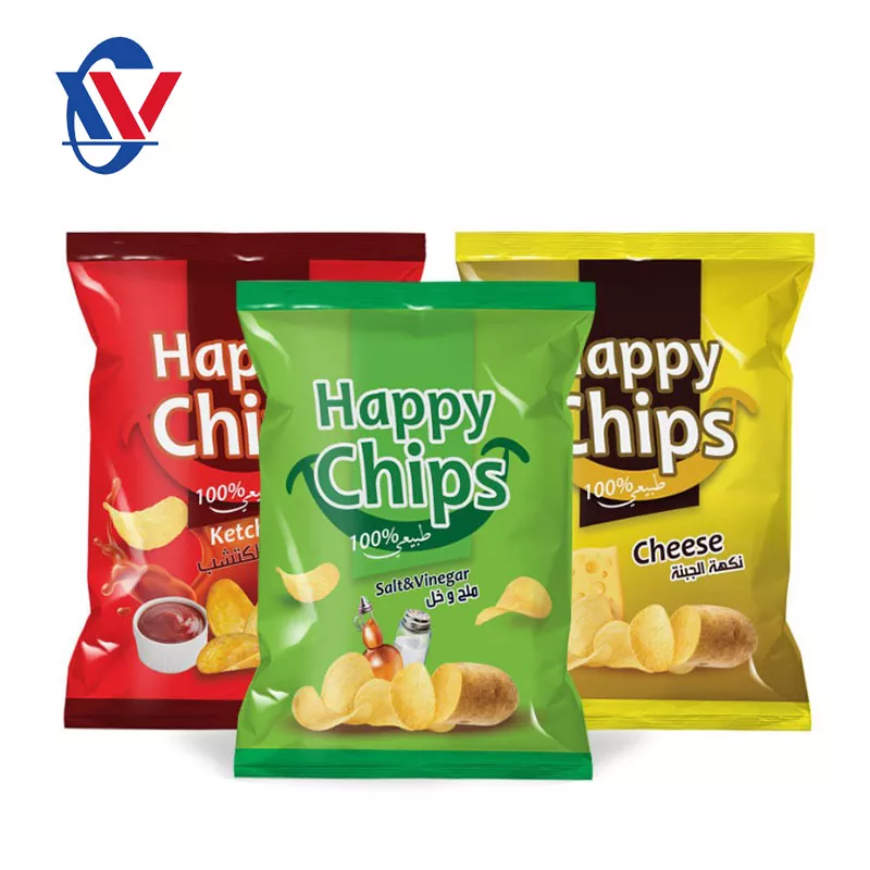 Aardappelchip snack verpakkingszak